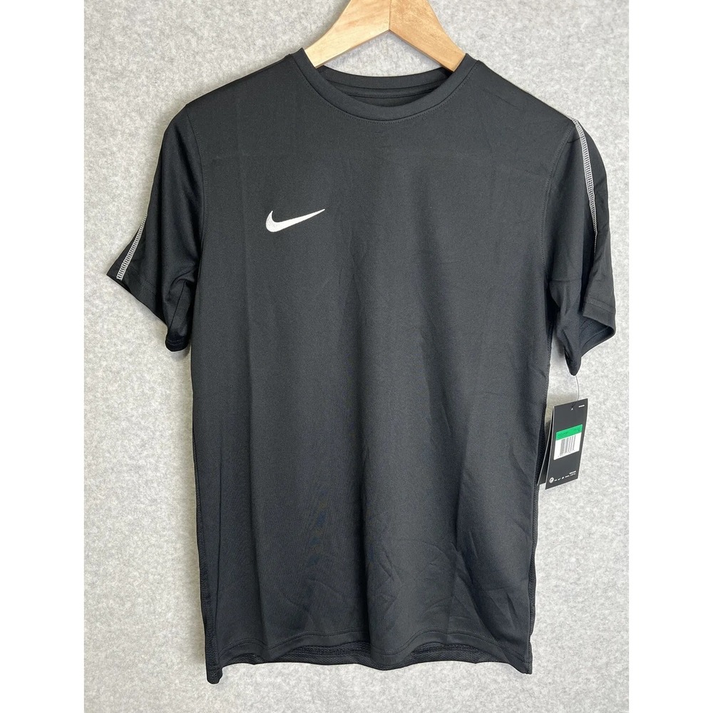 Nike‎ Dry Park 18 Youth Black Training Shirt Sz Youth XL AA2057-010 NWT